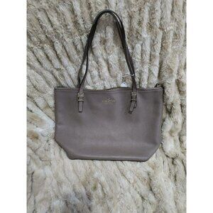 Kate Spade Cedar Street Harmony Large Tote PEBBLE Dark Gray Purse Bag Leather